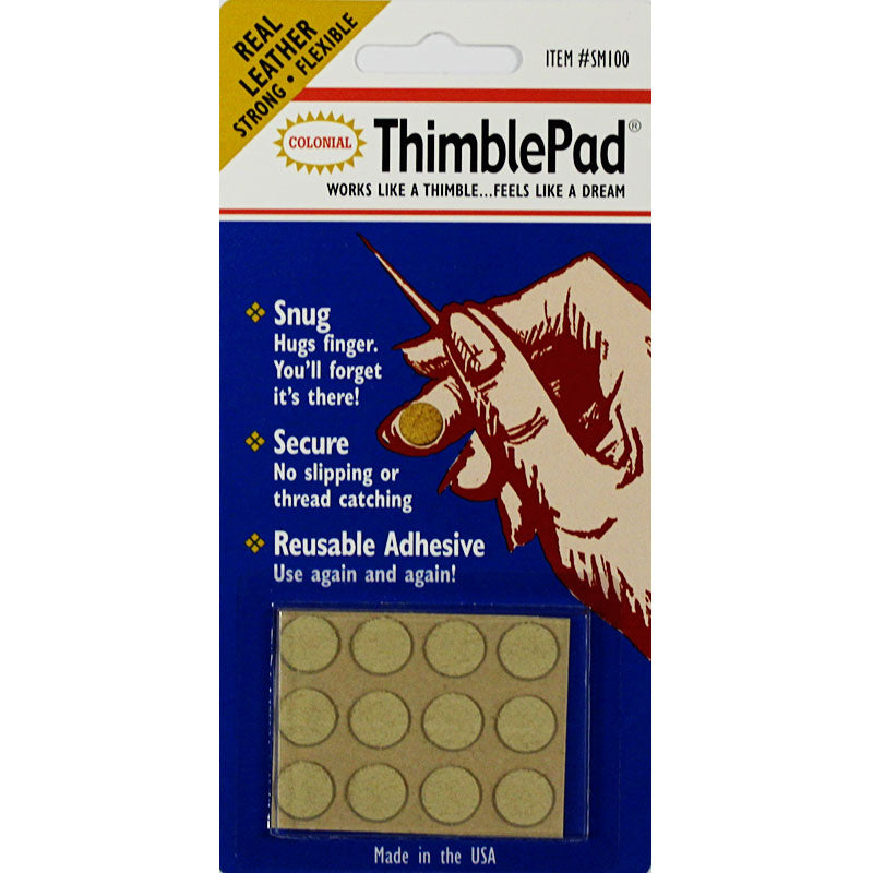 ThimblePad Adhesive Leather Pads - Sewfinity.com