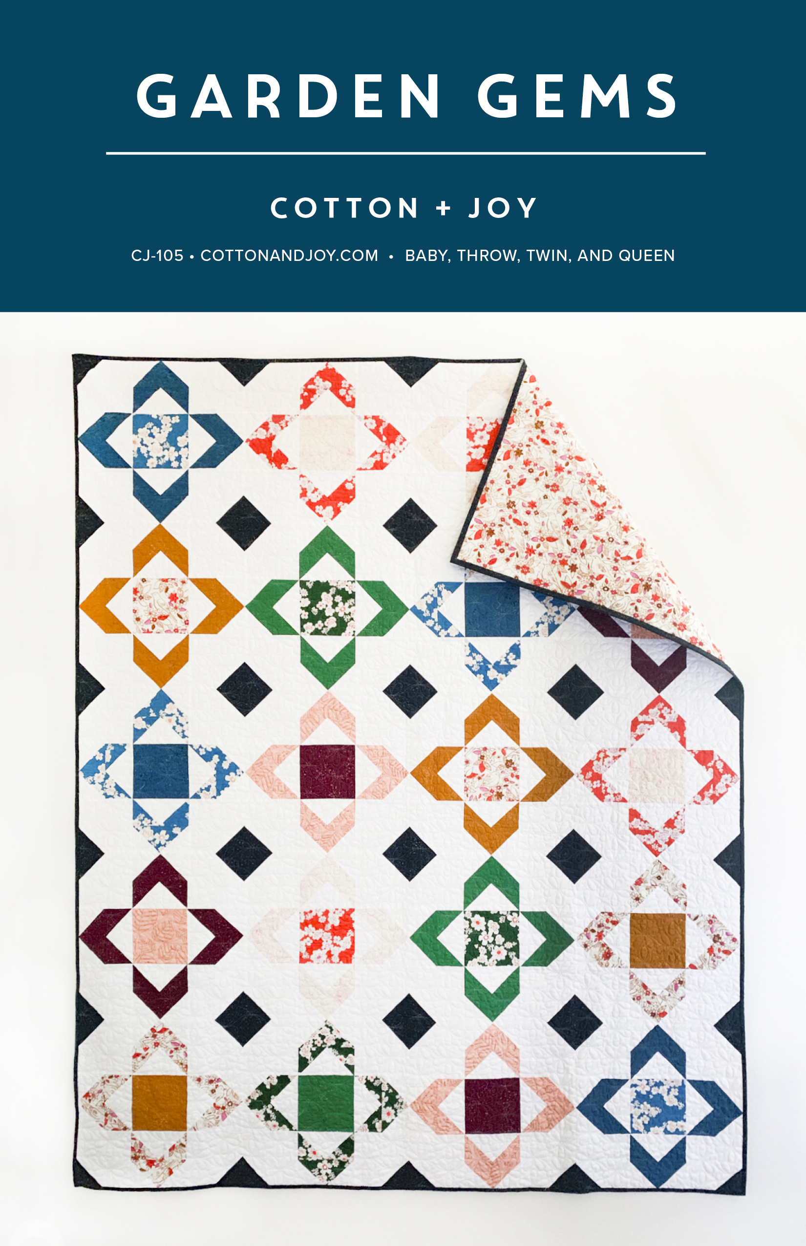 Garden Gems Quilt Pattern