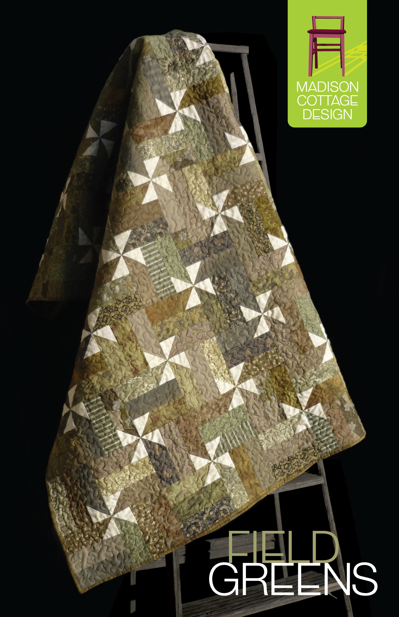 Field Greens Quilt Pattern by Madison Cottage Design
