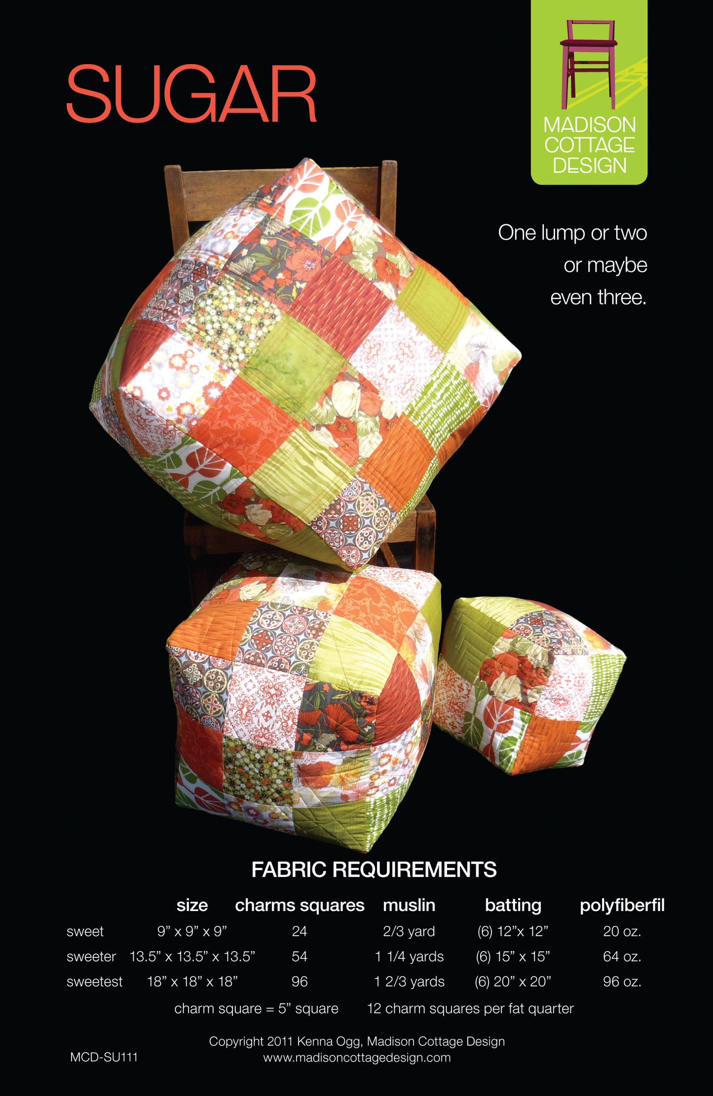 Sugar Sewing Pattern by Madison Cottage Design
