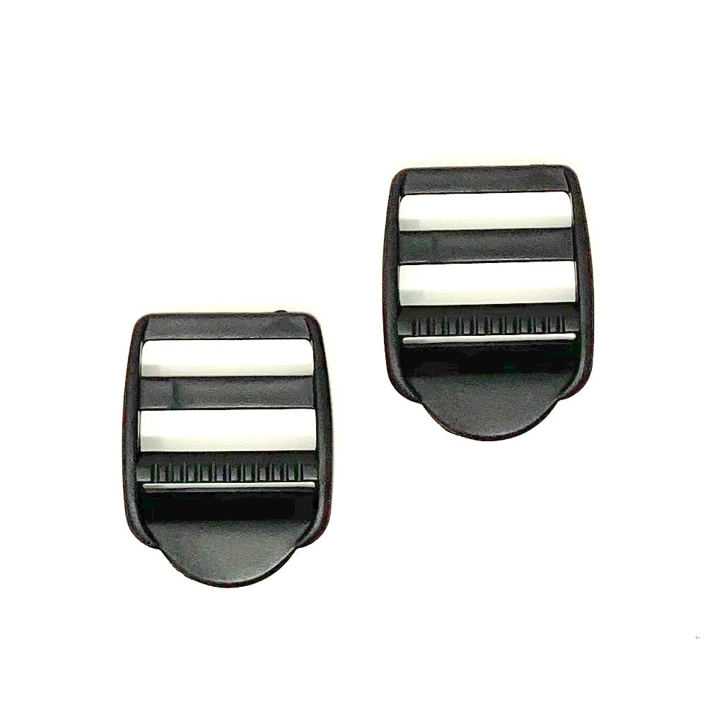 Strap Adjusters - 1" - Black
