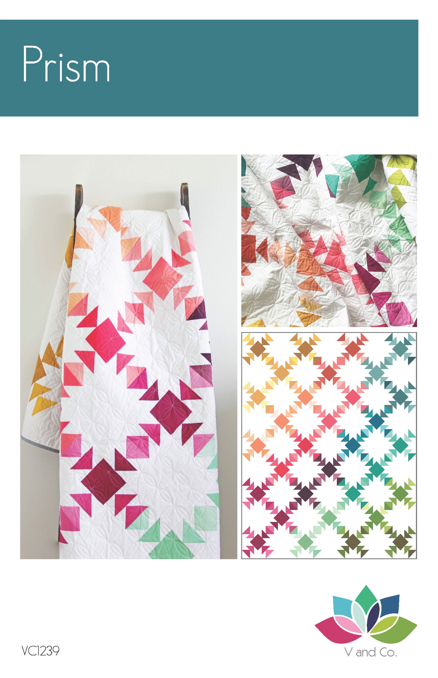Prism Quilt Pattern by V and Co