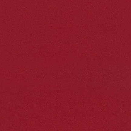 Flannel Solid - Scarlet