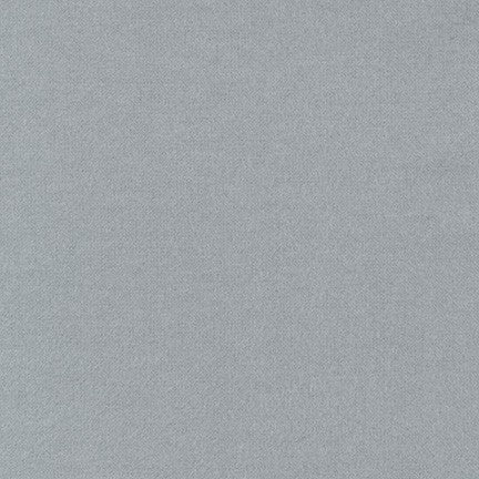 Flannel Solid - Steel