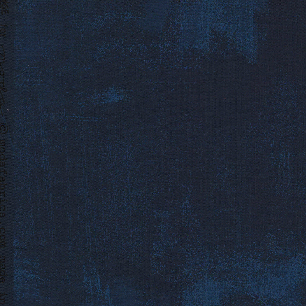 Grunge Wide 108 Inch - 3 Yards - True Blue