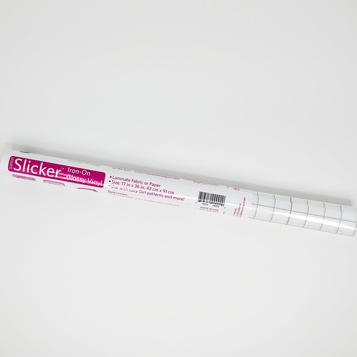 Slicker Iron-On Glossy Vinyl - 17 in x 36 in