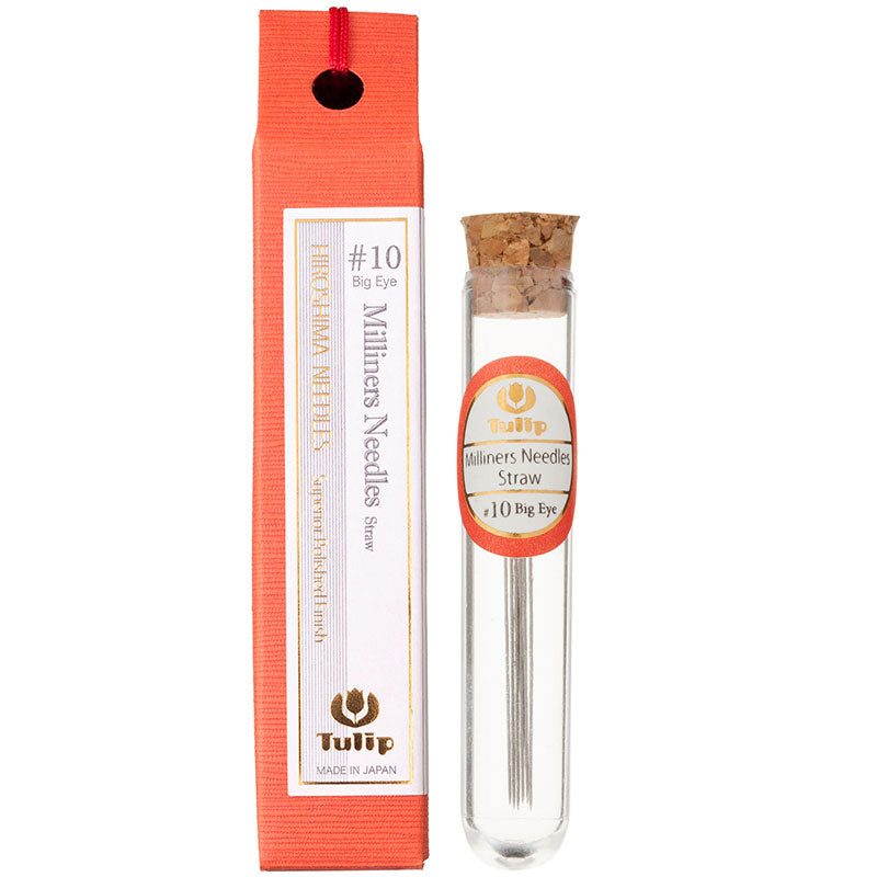Tulip Hand Sewing Needles - Milliners - Straw - Big Eye - Size 10