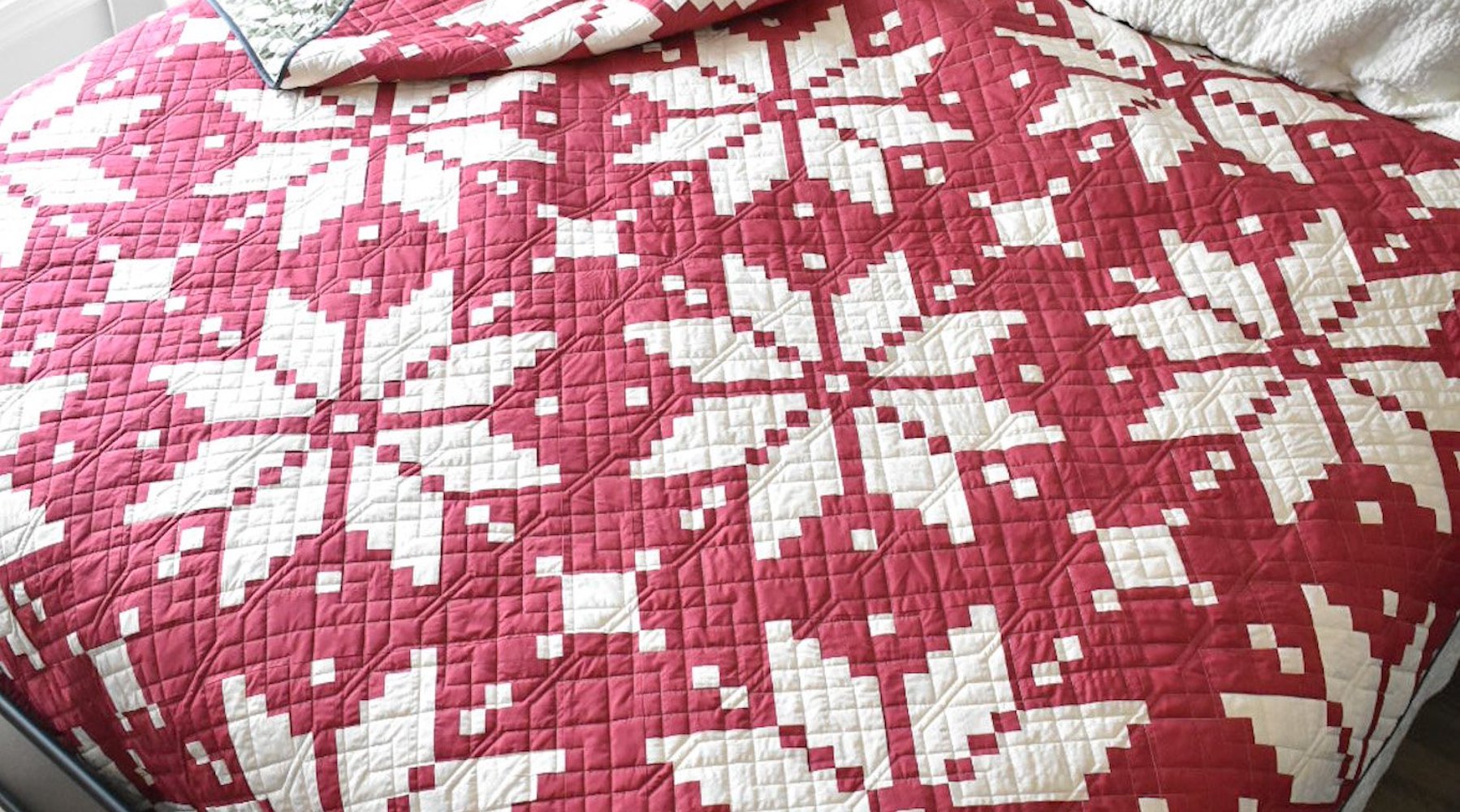 Knitted Star Quilt Pattern