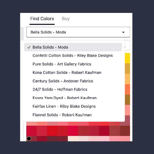 Find Colors: 3 new fabric collections