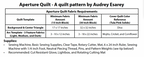 Aperture Quilt Pattern by Cotton and Bourbon - Sewfinity.com