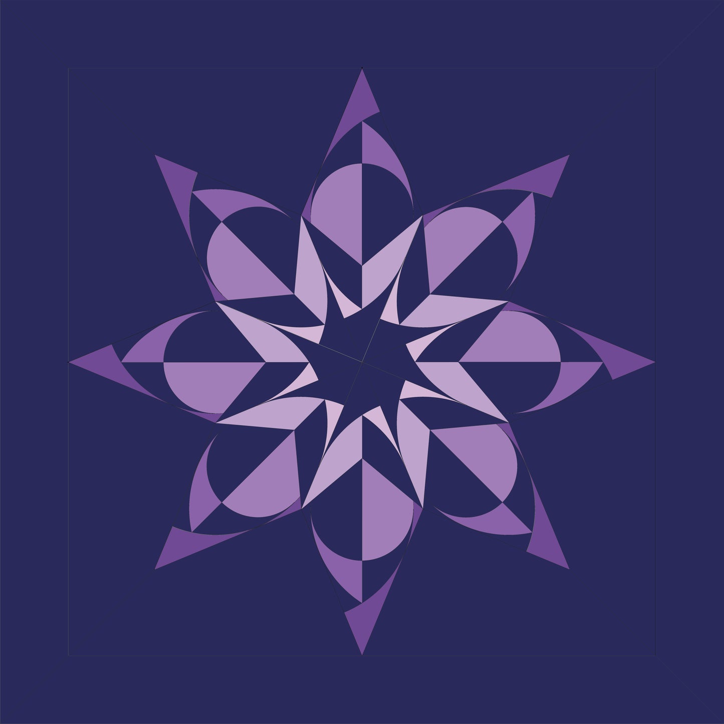 Paper Star Quilt Pattern by Cotton and Bourbon - Sewfinity.com