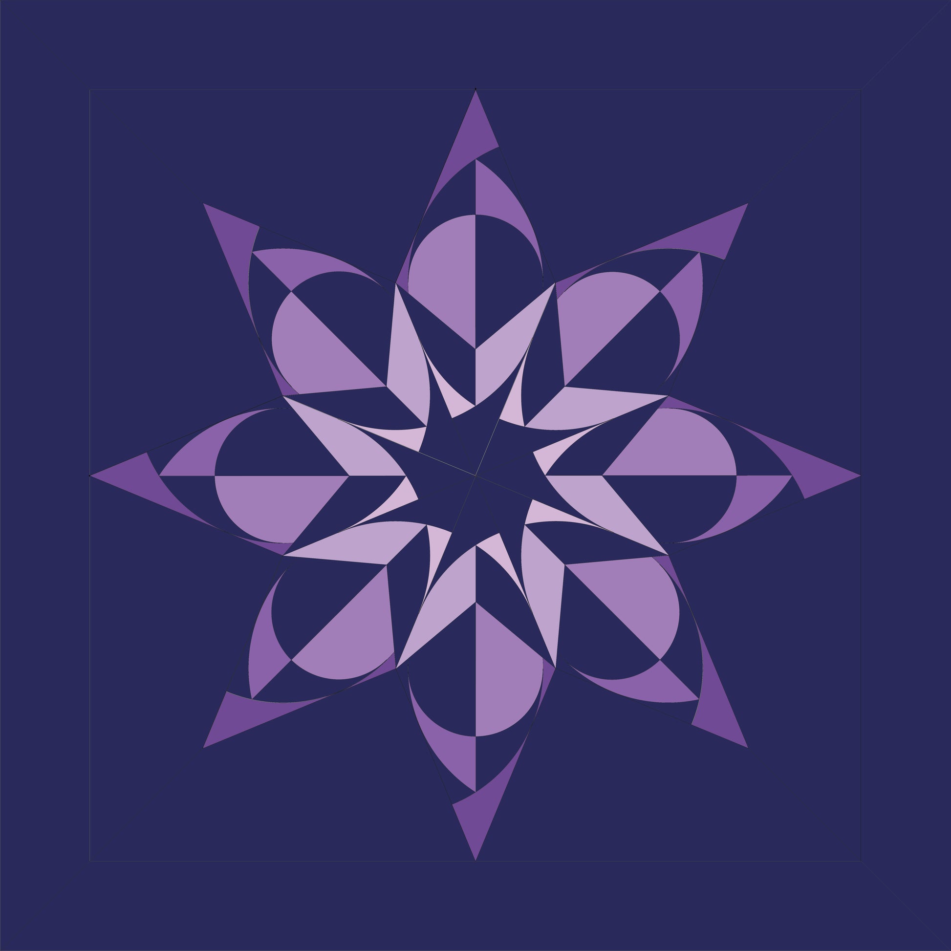 Paper Star Quilt Pattern by Cotton and Bourbon - Sewfinity.com