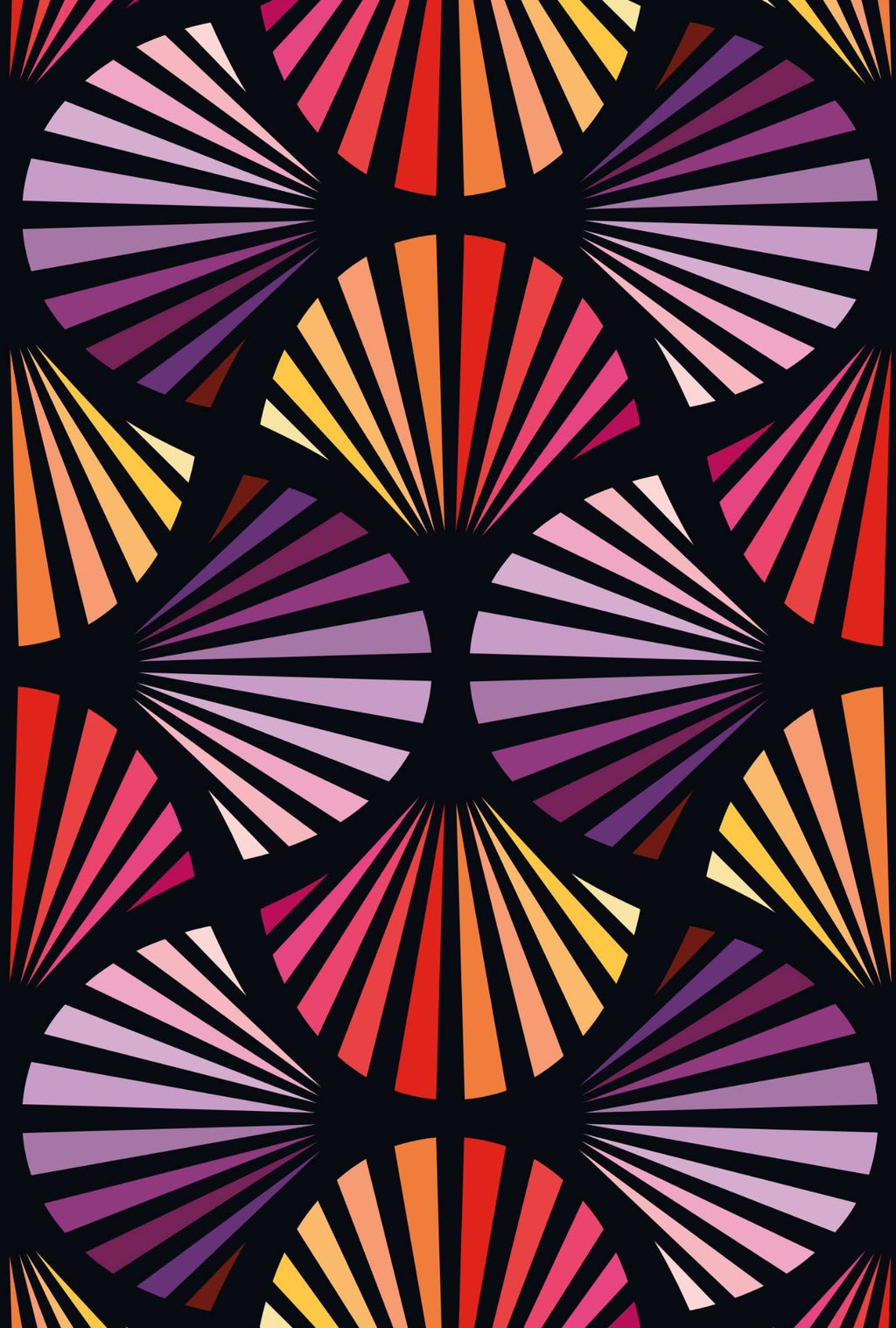 Deco Glam Quilt Kit - Pink Orange - Confetti Cotton - Sewfinity.com