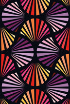 Deco Glam Quilt Kit - Pink Orange - Confetti Cotton - Sewfinity.com