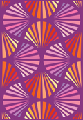Deco Glam Quilt Kit - Pink Orange by Gingerly Quilt Co - Sewfinity.com