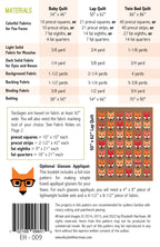 Fancy Fox Quilt Pattern by Elizabeth Hartman - Sewfinity.com