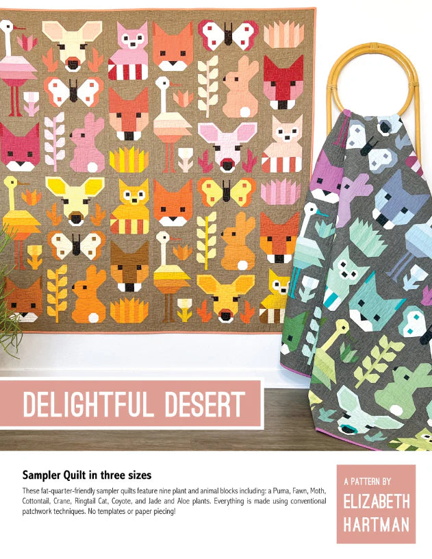 Delightful Desert Quilt Pattern by Elizabeth Hartman - Sewfinity.com