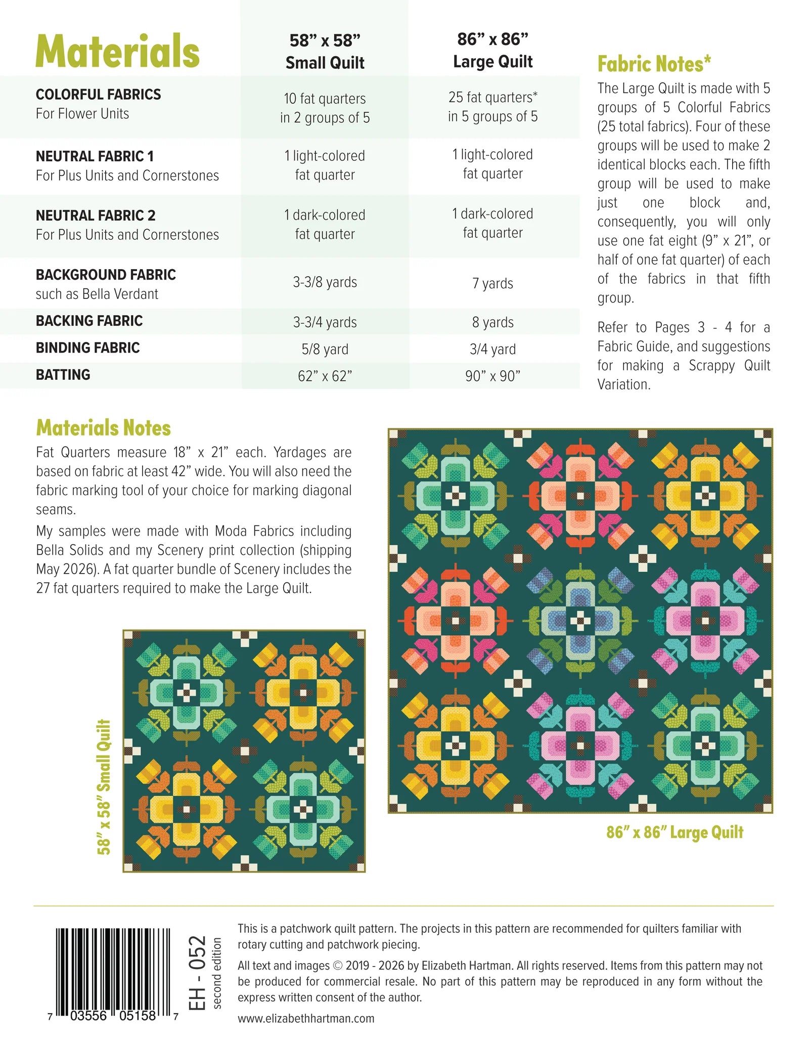Casserole Quilt Pattern by Elizabeth Hartman - Sewfinity.com