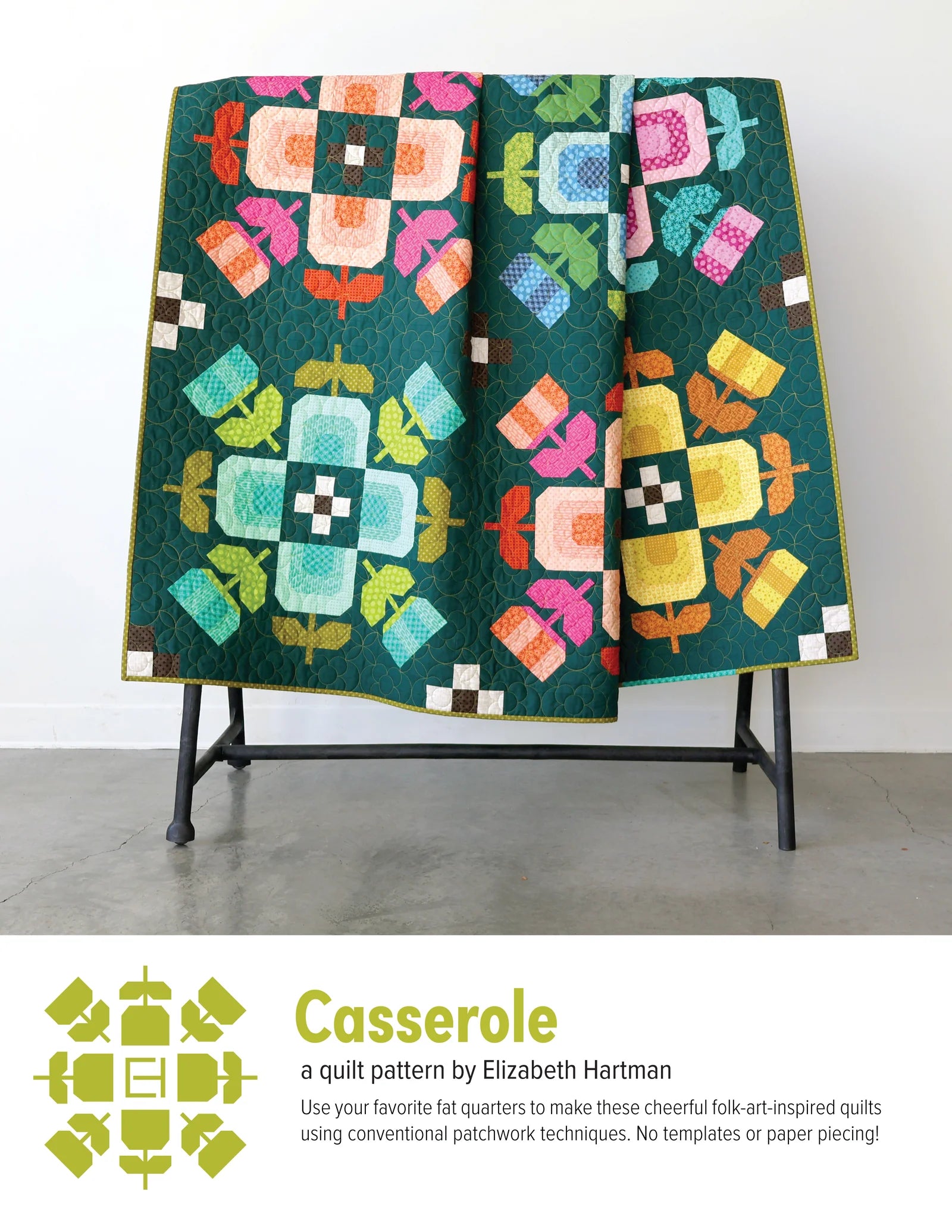 Casserole Quilt Pattern by Elizabeth Hartman - Sewfinity.com