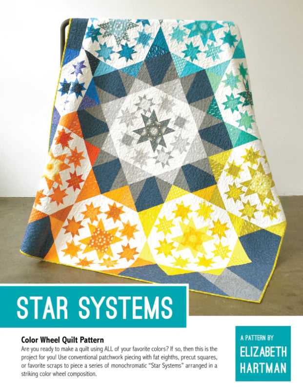 Star Systems Quilt Pattern by Elizabeth Hartman - Sewfinity.com