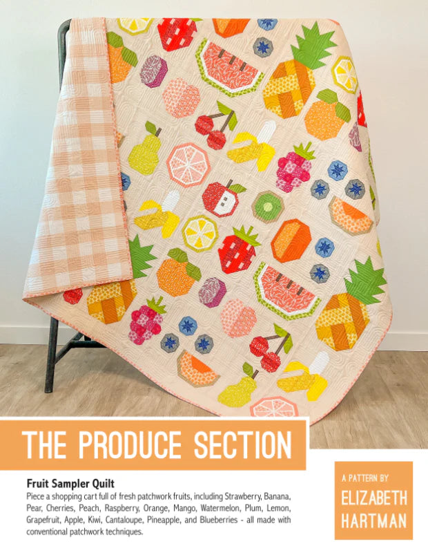 The Produce Section Quilt Pattern by Elizabeth Hartman - Sewfinity.com