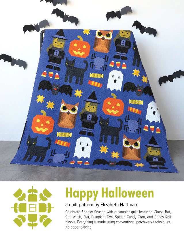 Happy Halloween Quilt Pattern by Elizabeth Hartman - Sewfinity.com
