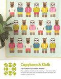 Capybara and Sloth Quilt Pattern by Elizabeth Hartman - Sewfinity.com
