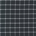 Easy Living Toweling 18 Inch - Grid - Black and White