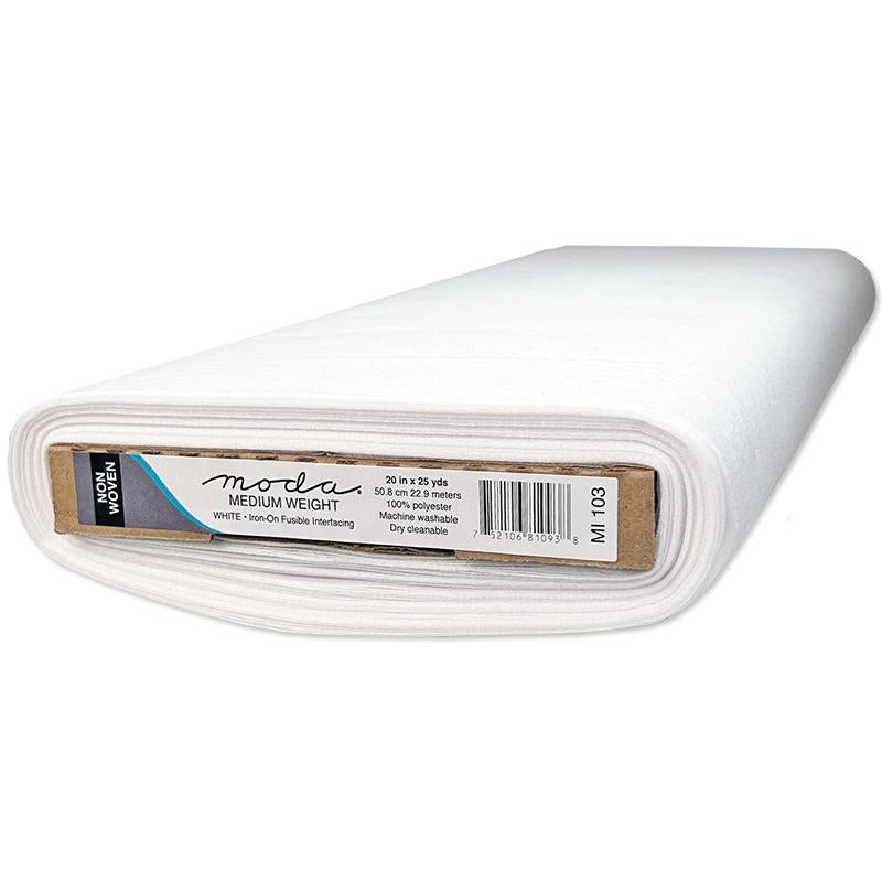 Moda Fusible Midweight Nonwoven Interfacing - Sewfinity.com
