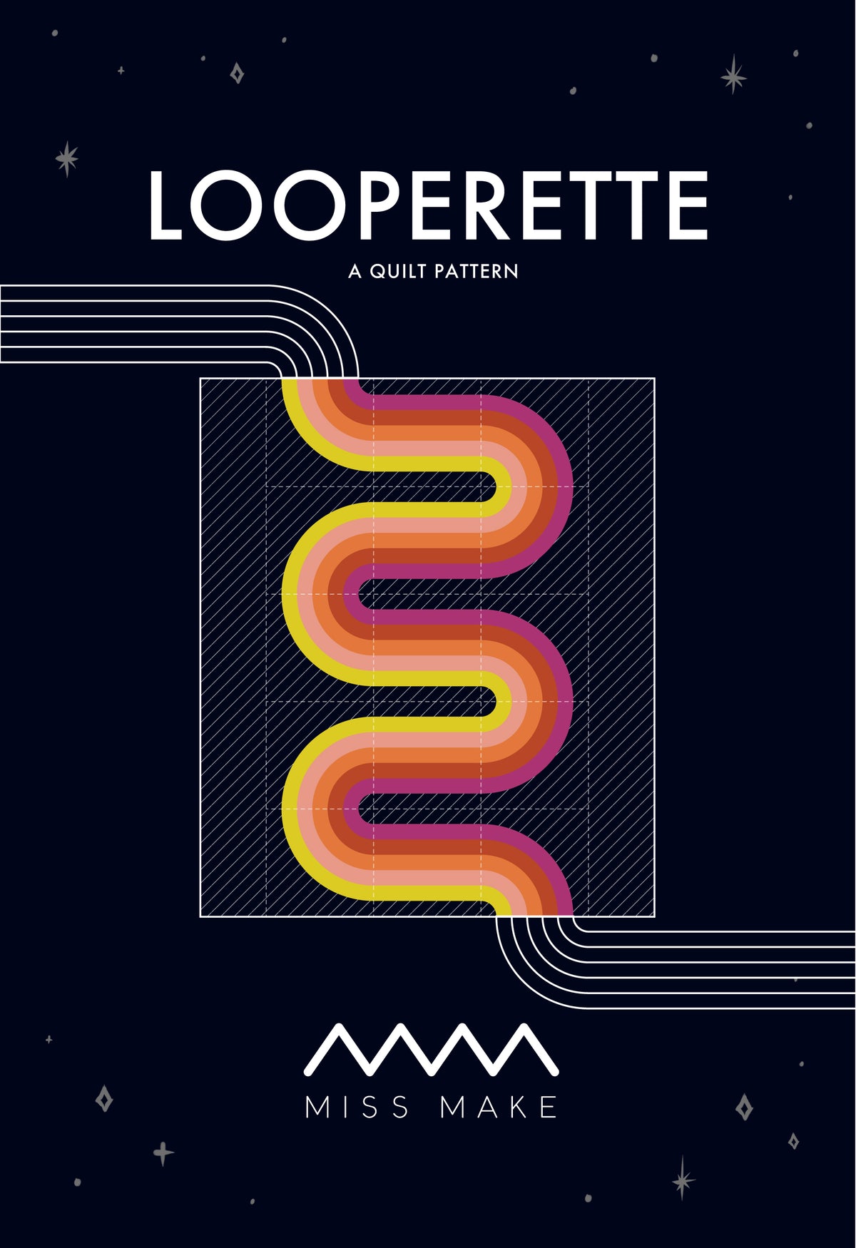 Looperette Quilt Pattern by Miss Make - Sewfinity.com