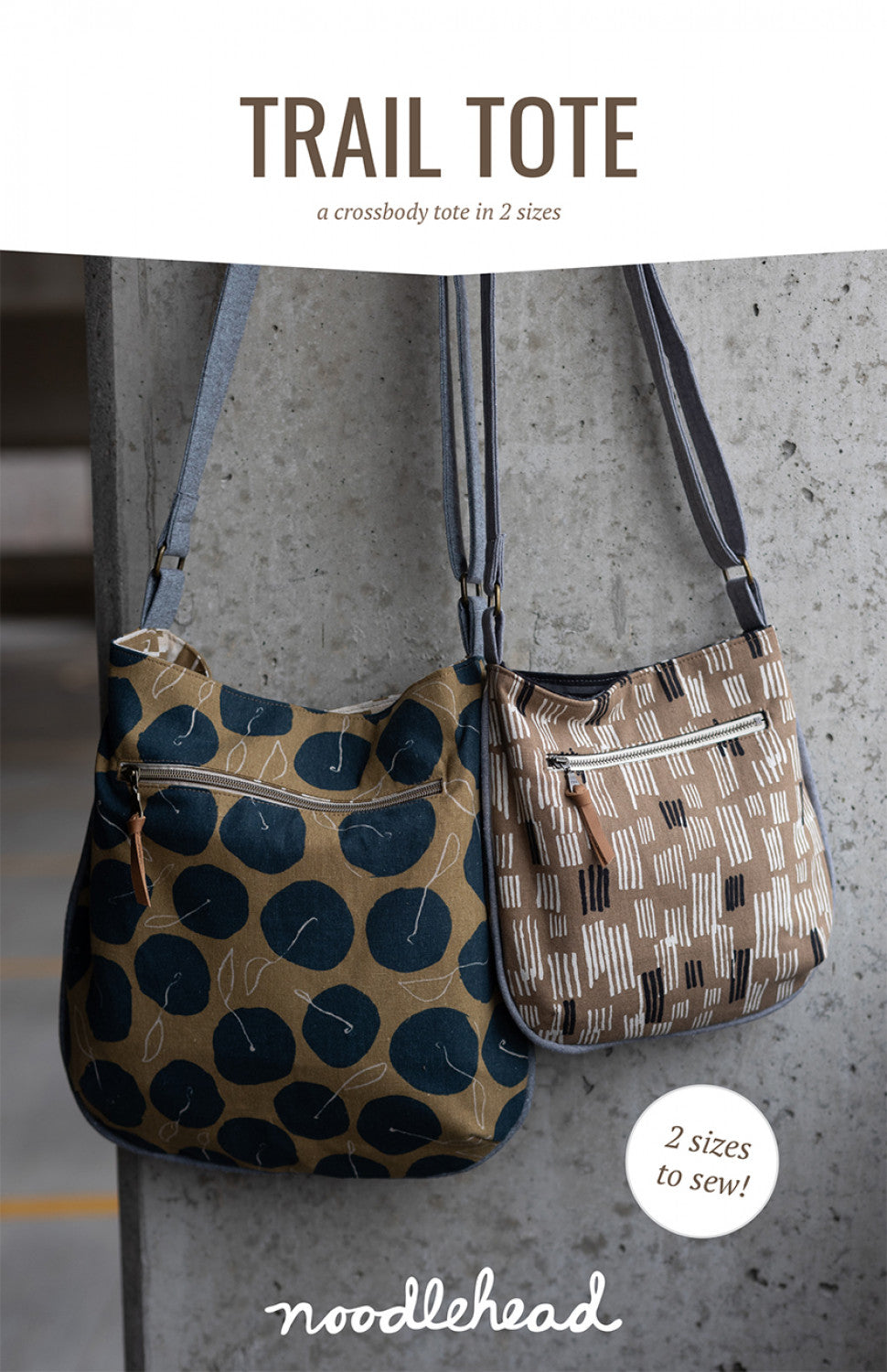 Trail Tote Sewing Pattern by Noodlehead - Sewfinity.com