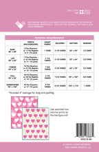 Patchwork Hearts II Quilt Pattern by Quilty Love - Sewfinity.com