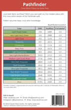 Pathfinder Cross Stitch Pattern by Sarah Ruiz Quilts - Sewfinity.com