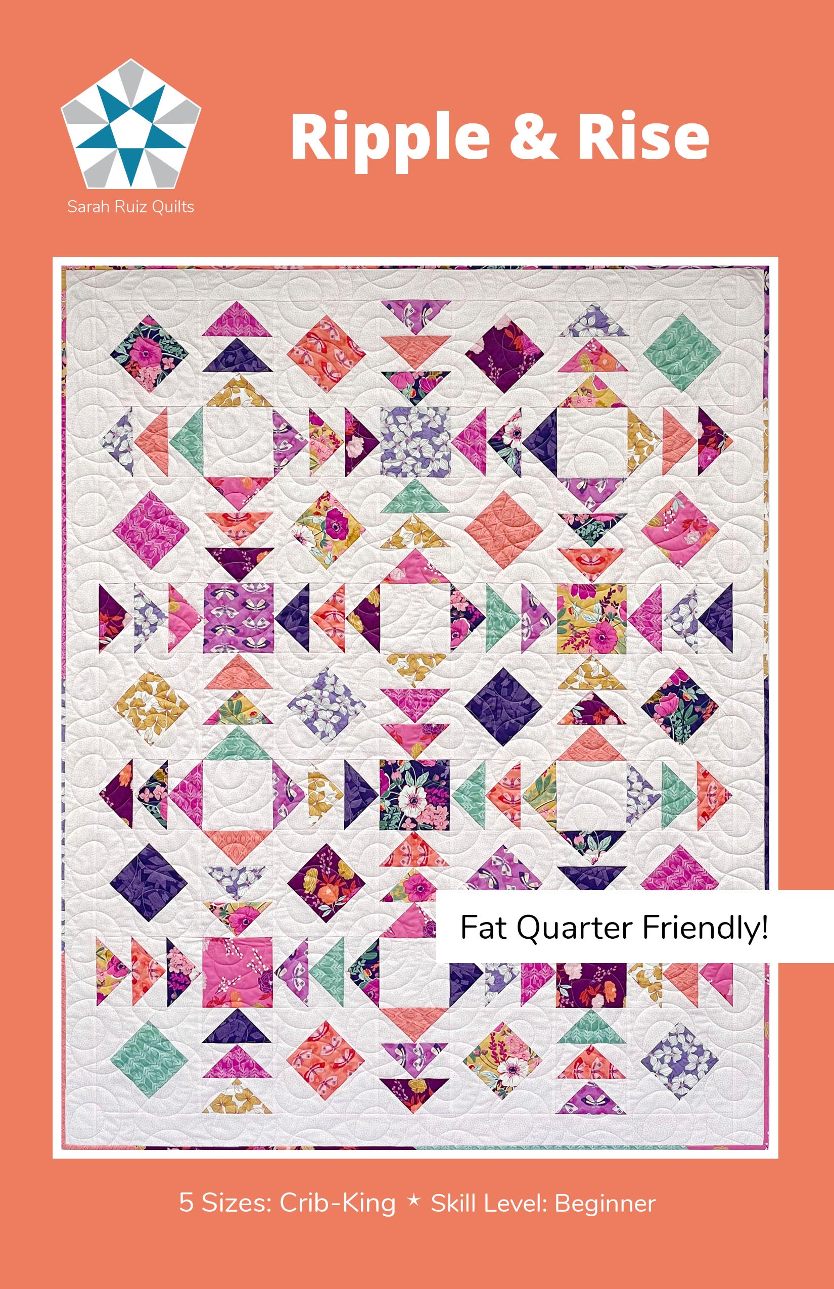 Front Rise Pattern Ripple and Rise Quilt Pattern – Sewfinity