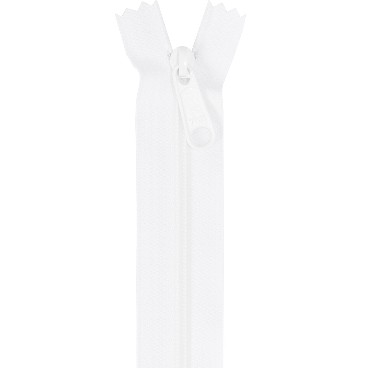 Handbag Zipper - Single Slide - 24in - White - Sewfinity.com