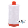 Aurifil Cotton Mako 50wt Thread Spool - Natural White