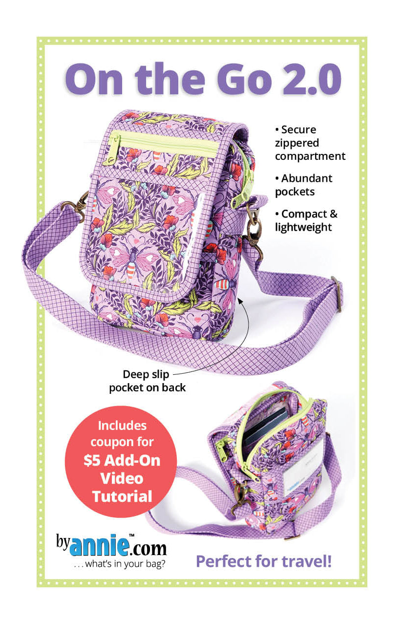 On the Go 2.0 Sewing Pattern ByAnnie - Sewfinity.com