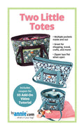 Two Little Totes Sewing Pattern - ByAnnie - Sewfinity.com