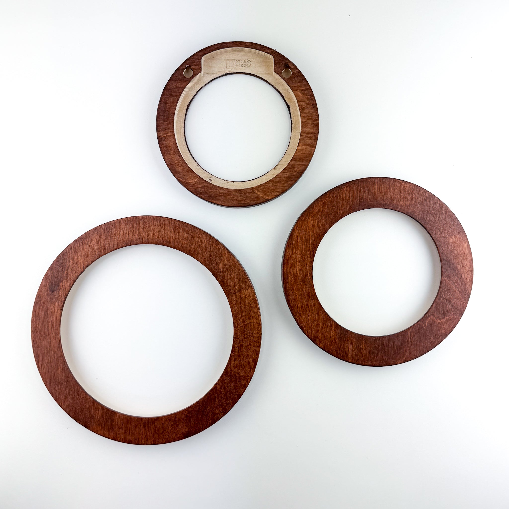 Hoop Frame - Circle 5 in - Caramel