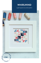 Whirlwind Cross Stitch Pattern by Cotton and Joy - Sewfinity.com