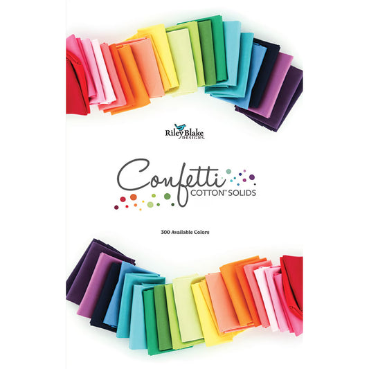Confetti Cotton Swatch Card - 300 Colors - Sewfinity.com