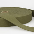 Cotton Webbing - 1 in - Forest