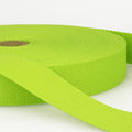 Cotton Webbing - 1 in - Lime Green - Sewfinity.com