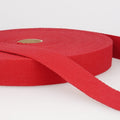 Cotton Webbing - 1 in - Red - Sewfinity.com