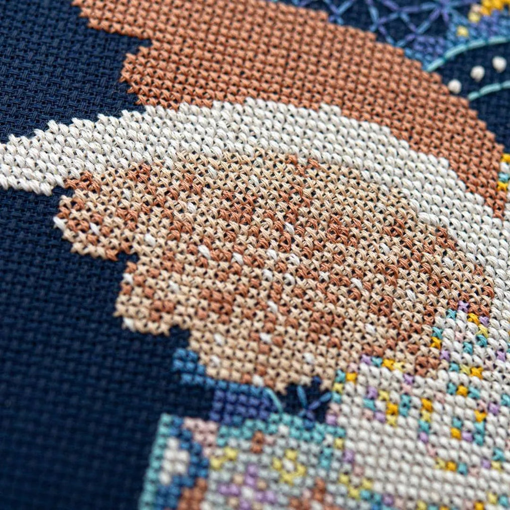 Patchwork Angel Cross Stitch Pattern by Counting Puddles - Sewfinity.com
