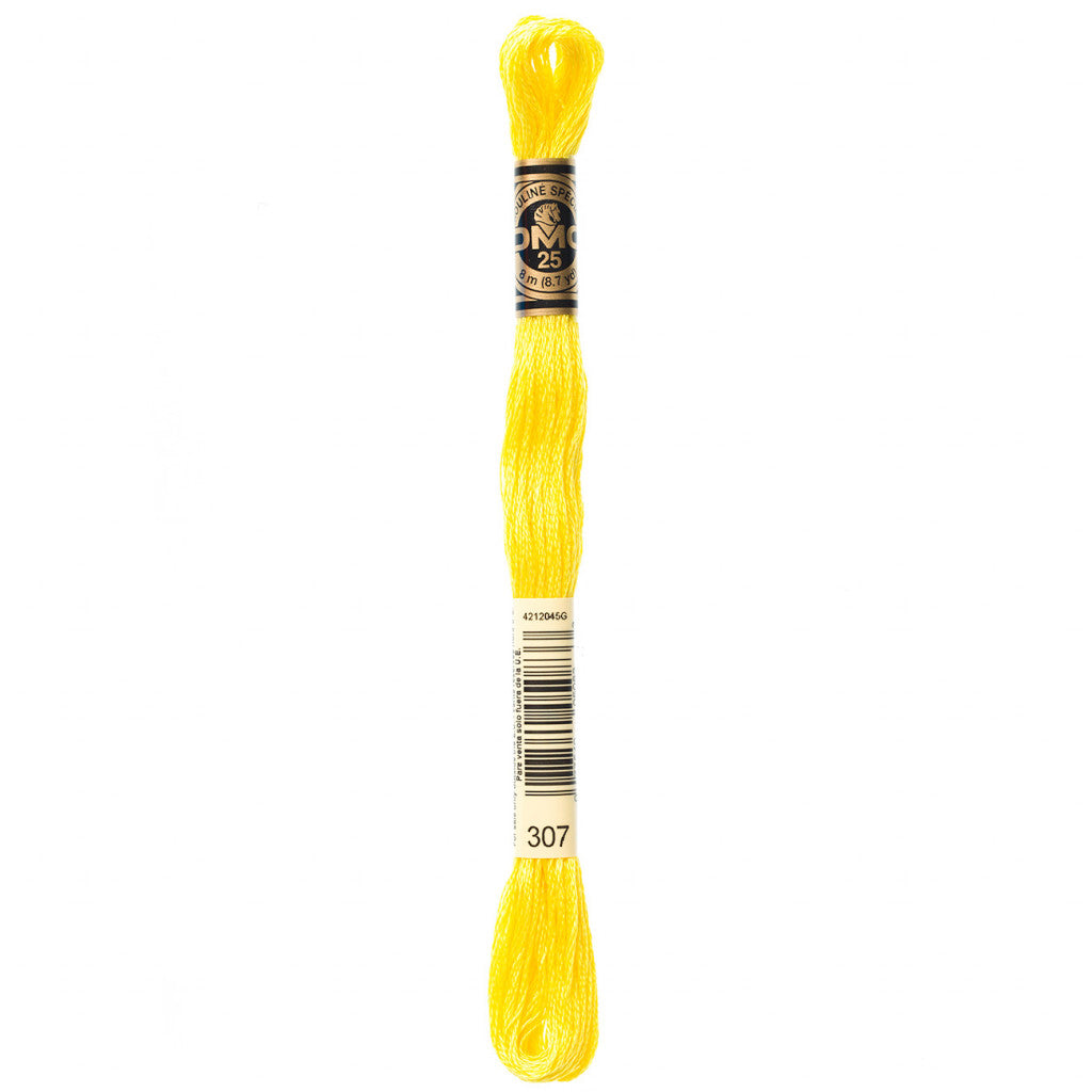 DMC 307 Embroidery Floss - Sewfinity.com