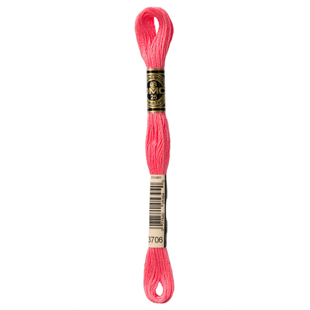 DMC 3706 Embroidery Floss - Sewfinity.com