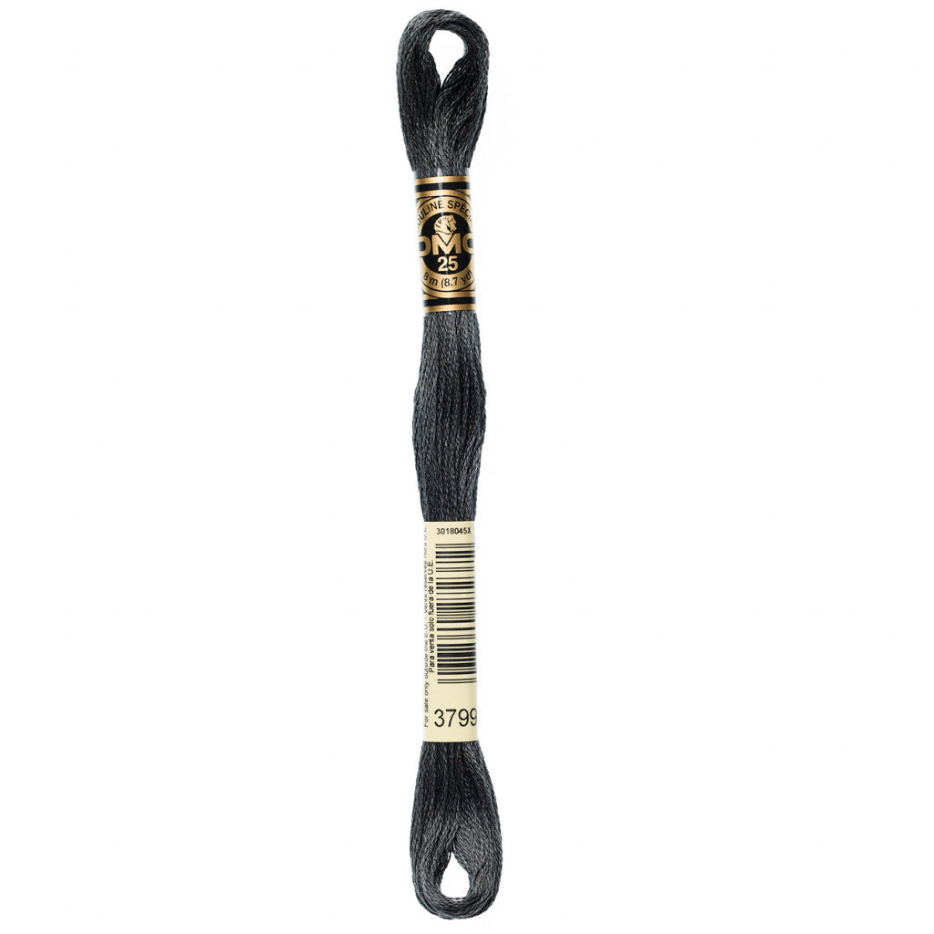 DMC 3799 Embroidery Floss - Sewfinity.com