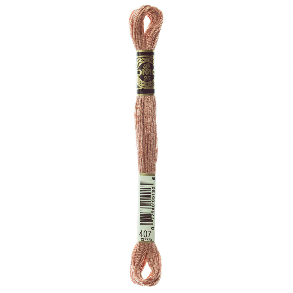 DMC 407 Embroidery Floss - Sewfinity.com