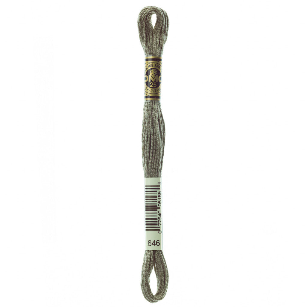 DMC 646 Embroidery Floss - Sewfinity.com